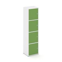 Locker plus Комплект №4 LK.K-004 Белый/Зеленый 408*350*1593