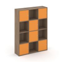 Locker plus Комплект №6 LK.K-006 Дуб Аризона/Оранжевый 1188*350*1593