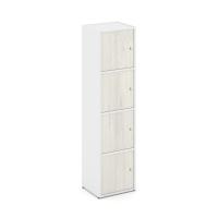 Locker plus Комплект №4 LK.K-004 Белый/Дуб Наварра 408*350*1593
