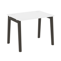 Onix Wood Стол письменный OW.SP-1.7 Белый Бриллиант/Дуб Темный/Металл Антрацит 980*720*750