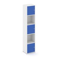 Locker plus Комплект №7 LK.K-007 Белый/Синий 408*350*1983