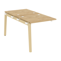 Onix Wood Наборный эл. раб. станции OW.2.NRS-0.8 Тиквуд Светлый/Дуб Светлый/Металл Белый 780*1635*750