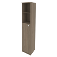 Style Шкаф высокий узкий левый Л.СУ-1.6 (L) Вяз Благородный 412*410*1980