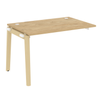 Onix Wood Наборный эл. раб. станции OW.1.NRS-2.8 Тиквуд Светлый/Дуб Светлый/Металл Белый 1180*800*750