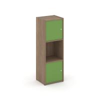 Locker plus Комплект №1 LK.K-001 Дуб Аризона/Зеленый 408*350*1203