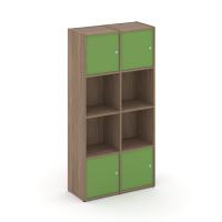 Locker plus Комплект №5 LK.K-005 Дуб Аризона/Зеленый 798*350*1593