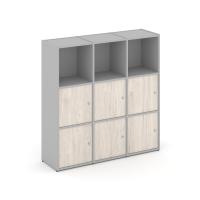 Locker plus Комплект №3 LK.K-003 Серый/Денвер Светлый 1188*350*1203