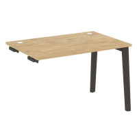 Onix Wood Стол-приставка OW.SPR-2.8 Тиквуд Светлый/Дуб Темный/Металл Антрацит 1180*800*750