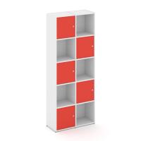 Locker plus Комплект №8 LK.K-008 Белый/Красный 798*350*1983