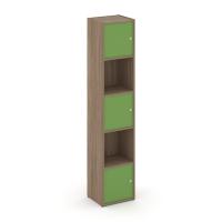 Locker plus Комплект №7 LK.K-007 Дуб Аризона/Зеленый 408*350*1983