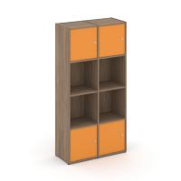 Locker plus Комплект №5 LK.K-005 Дуб Аризона/Оранжевый 798*350*1593