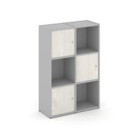 Locker plus Комплект №2 LK.K-002 Серый/Дуб Наварра 798*350*1203
