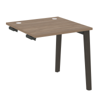 Onix Wood Стол-приставка OW.SPR-0.8 Дуб Аризона/Дуб Темный/Металл Антрацит 780*800*750