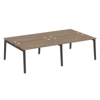 Onix Wood Рабочая станция OW.D.RS-4.3.8 Дуб Аризона/Дуб Темный/Металл Антрацит 2760*1635*750
