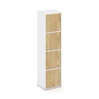 Locker plus Комплект №4 LK.K-004 Белый/Тиквуд Светлый 408*350*1593