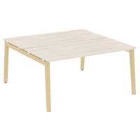 Onix Wood Рабочая станция OW.D.RS-2.4.8 Денвер Светлый/Дуб Светлый/Металл Белый 1580*1635*750