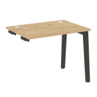 Onix Wood Стол-приставка OW.SPR-1.7 Тиквуд Светлый/Дуб Темный/Металл Антрацит 980*720*750
