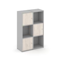 Locker plus Комплект №2 LK.K-002 Серый/Денвер Светлый 798*350*1203