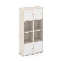 Locker plus Комплект №5 LK.K-005 Денвер Светлый/Белый 798*350*1593