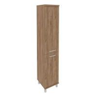 First Шкаф высокий узкий левый KSU-1.3 (L) Дуб Табак 401*432*2060