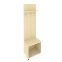Light Вешалка с багажницей С-ВБ-60 Клен 600*400*2050