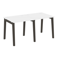 Onix Wood Рабочая станция OW.RS-2.0.8 Белый Бриллиант/Дуб Темный/Металл Антрацит 1560*800*750
