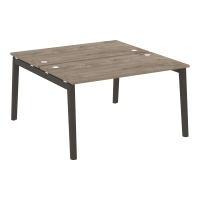 Onix Wood Рабочая станция OW.D.RS-2.3.7 Дуб Аттик/Дуб Темный/Металл Антрацит 1380*1475*750