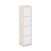 Locker plus Комплект №4 LK.K-004 Денвер Светлый/Белый 408*350*1593
