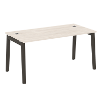 Onix Wood Direct Стол руководителя OW.SRR-4.8 Денвер Светлый/Дуб Темный/Металл Антрацит 1580*800*750