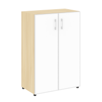 Yalta Шкаф LT.ST-2.4 R white Акация Лорка/Стекло White 800*431*1195