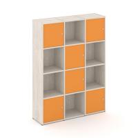 Locker plus Комплект №6 LK.K-006 Денвер Светлый/Оранжевый 1188*350*1593