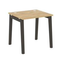 Onix Wood Стол письменный OW.SP-0.7 Тиквуд Светлый/Дуб Темный/Металл Антрацит 780*720*750
