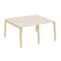 Onix Wood Рабочая станция OW.D.RS-4.0.7 Денвер Светлый/Дуб Светлый/Металл Белый 1560*1475*750