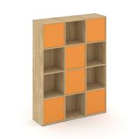 Locker plus Комплект №6 LK.K-006 Тиквуд Светлый/Оранжевый 1188*350*1593