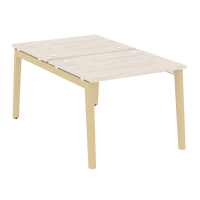 Onix Wood Рабочая станция OW.D.RS-2.1.8 Денвер Светлый/Дуб Светлый/Металл Белый 980*1635*750