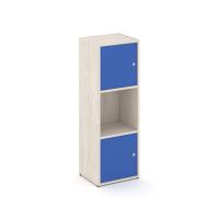 Locker plus Комплект №1 LK.K-001 Денвер Светлый/Синий 408*350*1203