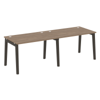 Onix Wood Рабочая станция OW.RS-2.2.8 Дуб Аризона/Дуб Темный/Металл Антрацит 2360*800*750