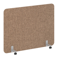 R-line soft Перегородка на металлических опорах, на роликах AP.R-160-120 Romeo 03/Металл Серый 1600*18*1200