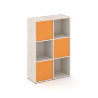 Locker plus Комплект №2 LK.K-002 Денвер Светлый/Оранжевый 798*350*1203