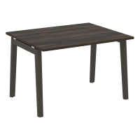 Onix Wood Стол переговорный (1 столешница) OW.PRG-1.2 Дуб Мали/Дуб Темный/Металл Антрацит 1180*980*750