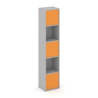 Locker plus Комплект №7 LK.K-007 Серый/Оранжевый 408*350*1983