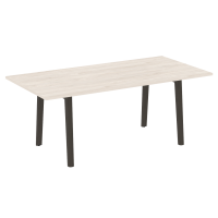 Onix Wood Direct Стол переговорный OW.PRG-19 Денвер Светлый/Дуб Темный/Металл Антрацит 1980*980*750
