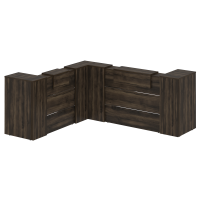 Onix Ресепшн O.R-K-33 Дуб Мали 2607*3007*1187