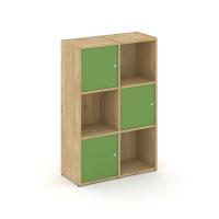 Locker plus Комплект №2 LK.K-002 Тиквуд Светлый/Зеленый 798*350*1203