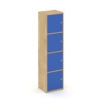 Locker plus Комплект №4 LK.K-004 Тиквуд Светлый/Синий 408*350*1593