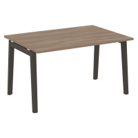 Onix Wood Стол переговорный (1 столешница) OW.PRG-1.3 Дуб Аризона/Дуб Темный/Металл Антрацит 1380*980*750