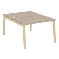 Onix Wood Рабочая станция OW.D.RS-2.2.8 Дуб Аттик/Дуб Светлый/Металл Белый 1180*1635*750