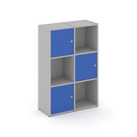 Locker plus Комплект №2 LK.K-002 Серый/Синий 798*350*1203