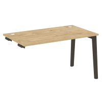 Onix Wood Стол-приставка OW.SPR-3.8 Тиквуд Светлый/Дуб Темный/Металл Антрацит 1380*800*750