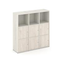 Locker plus Комплект №3 LK.K-003 Дуб Наварра/Денвер Светлый 1188*350*1203
